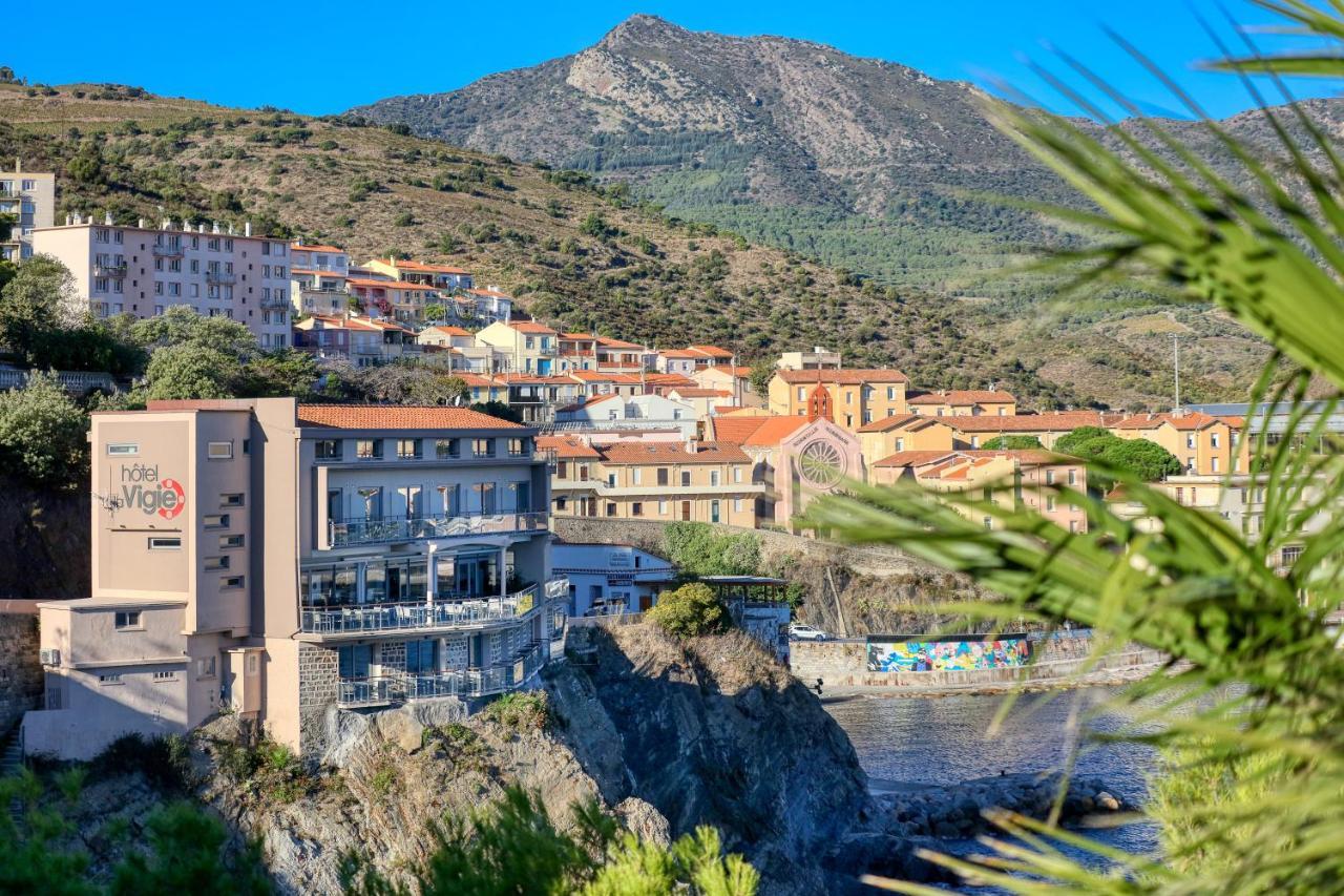 Hotel La Vigie - Face A La Mer Cerbere Exterior photo
