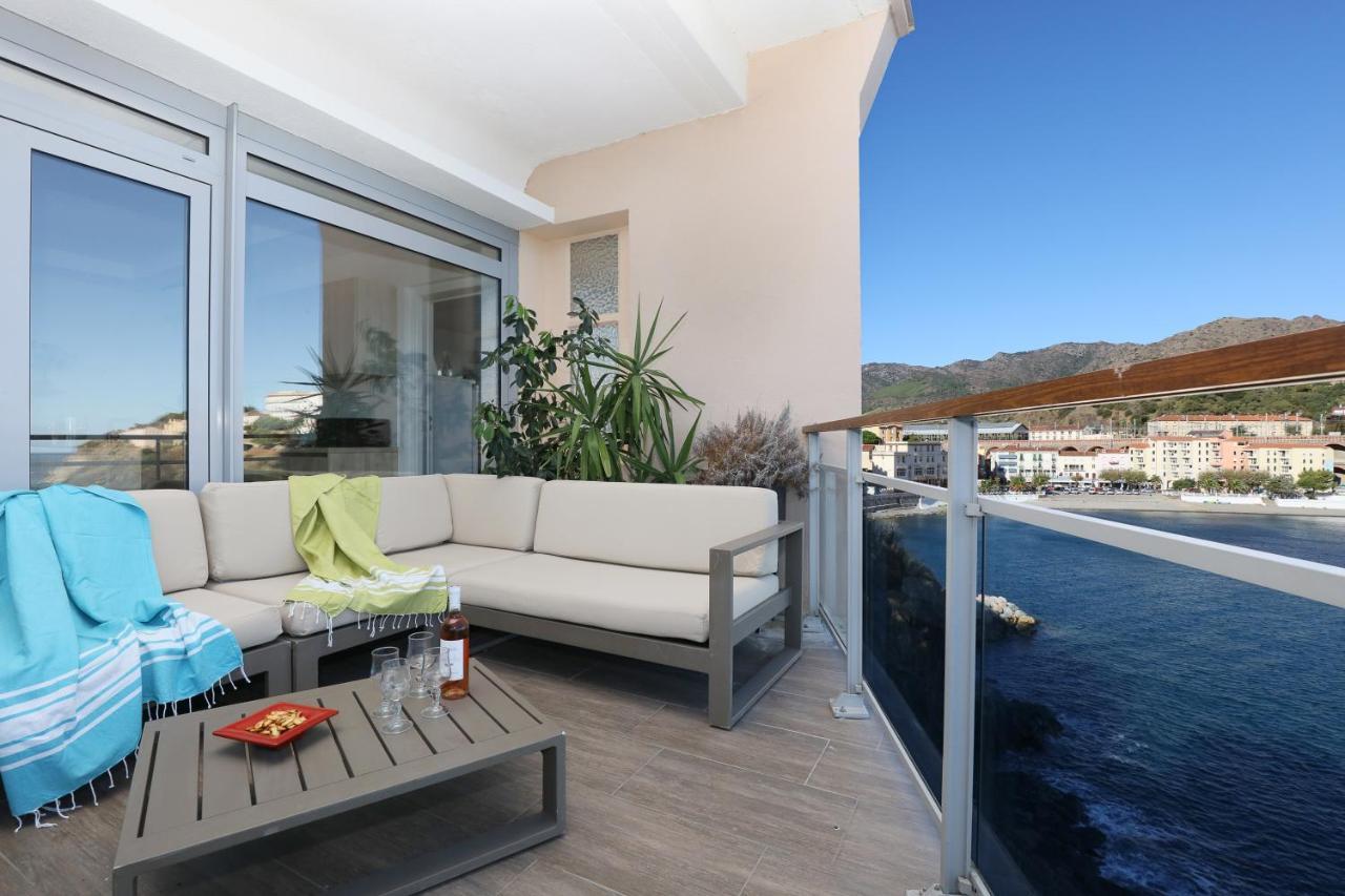 Hotel La Vigie - Face A La Mer Cerbere Exterior photo